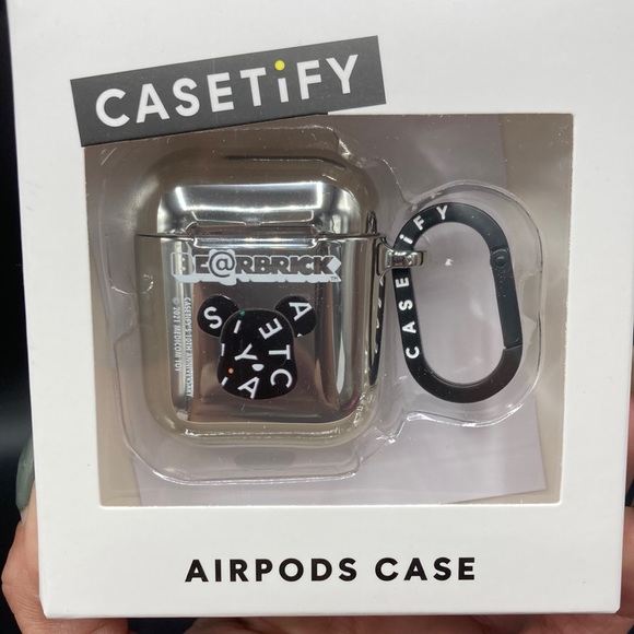 Be@rBrick Casetify LE AirPods case w/ clip